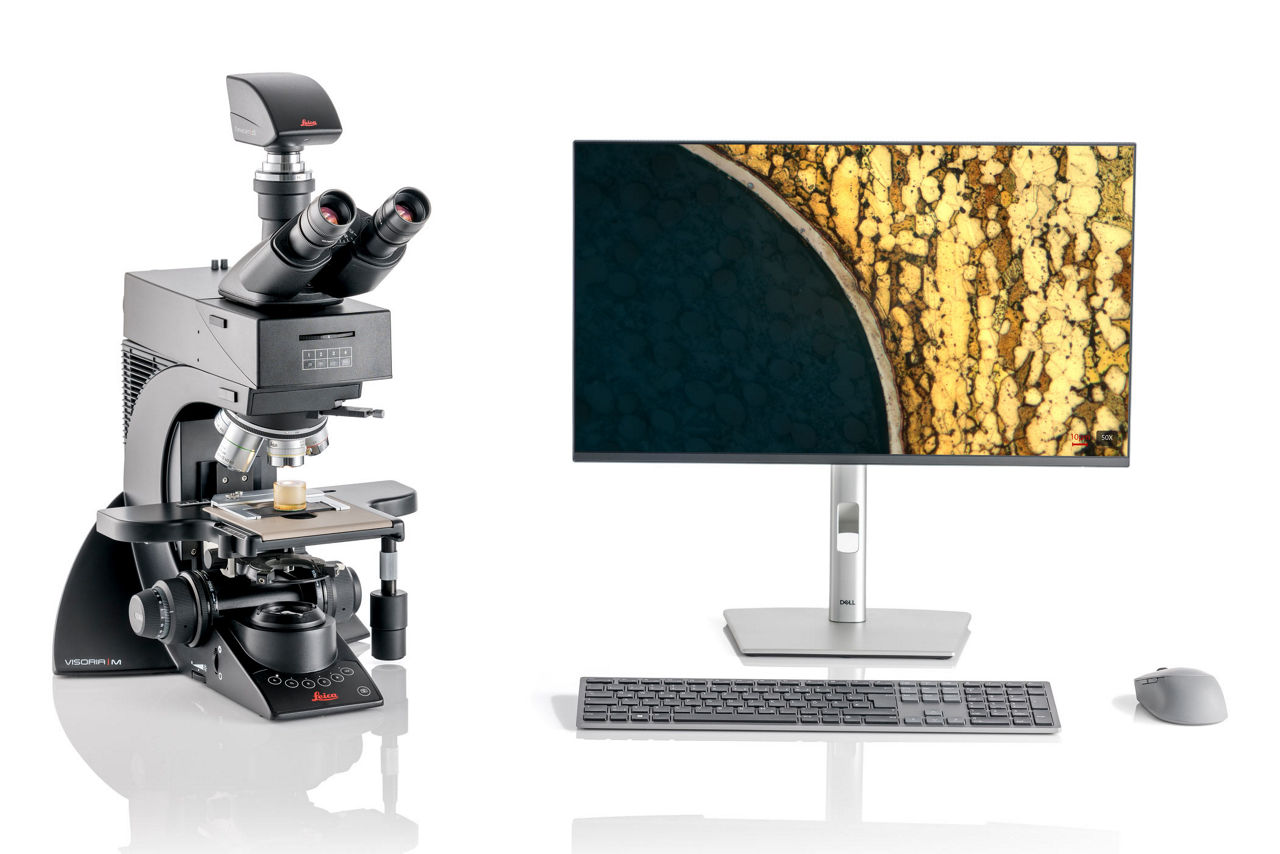 Visoria M Digital Materials Microscope for Inspection and Measurement of Fine Details and Surface Structures