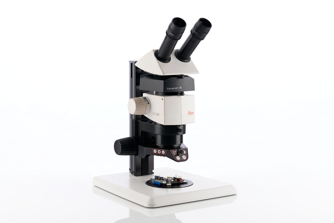 Leica M80 Ergonomic Stereo Microscopes for Inspection with Removable