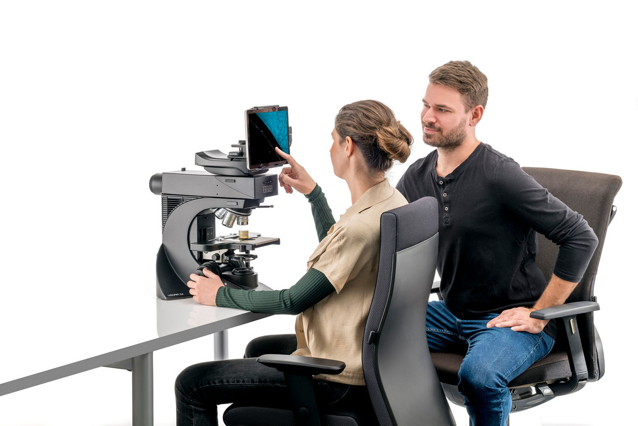 Visoria M Digital Materials Microscope for Inspection and Measurement of Fine Details and Surface Structures