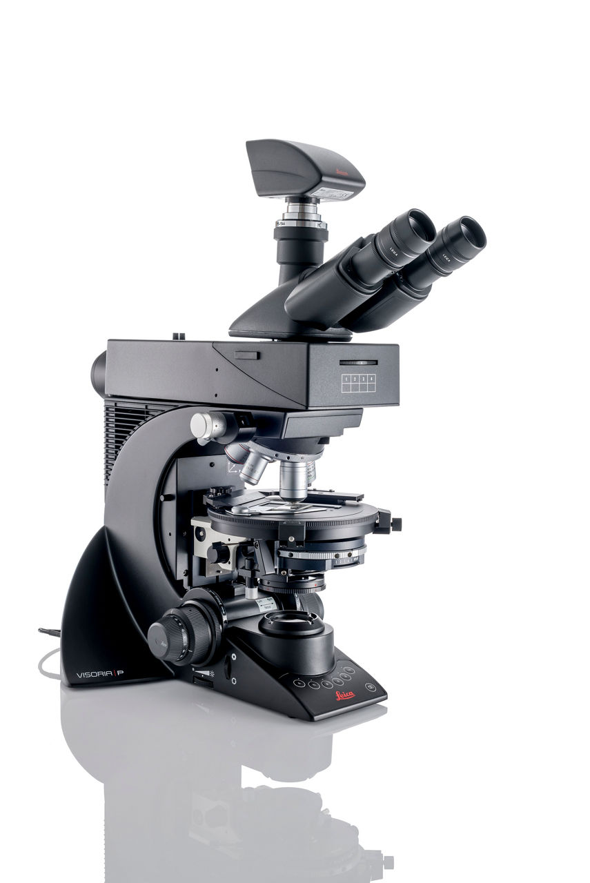 Visoria P Polarization Microscope for Industrial Applications with Flexacam c5 (transparent samples only)