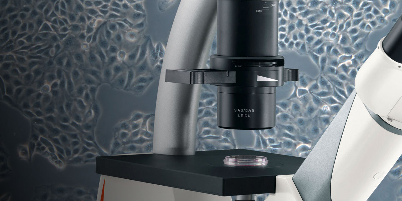 Leica DMi1 Inverted Microscope for Cell Culture