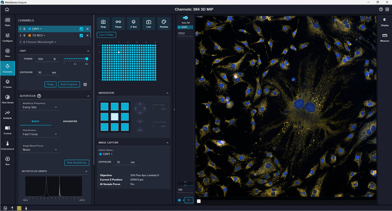 MetaXpress® Acquire High-Content Image Acquisition Software
